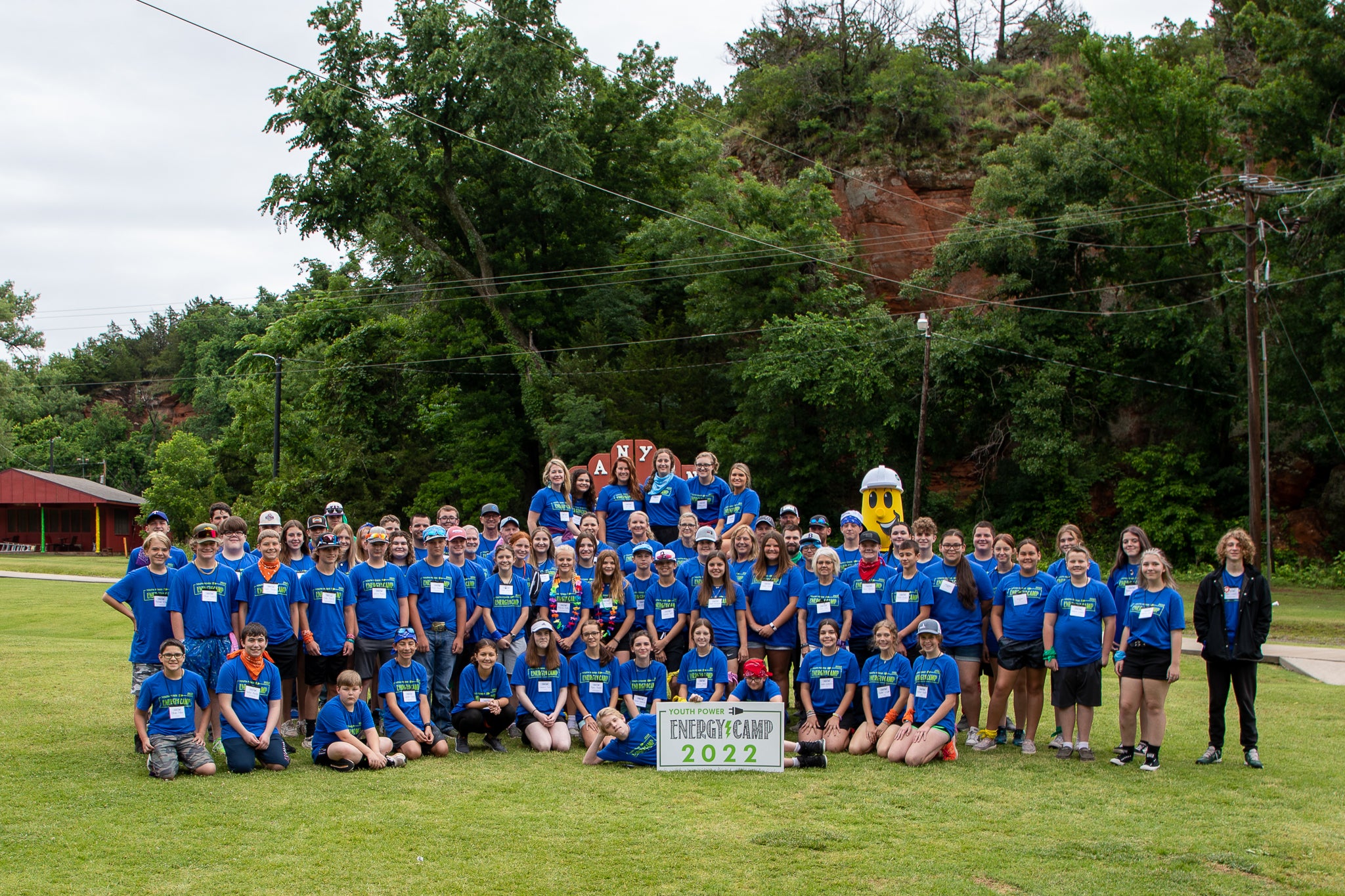 Energy Camp students and co-op employees from all over the state