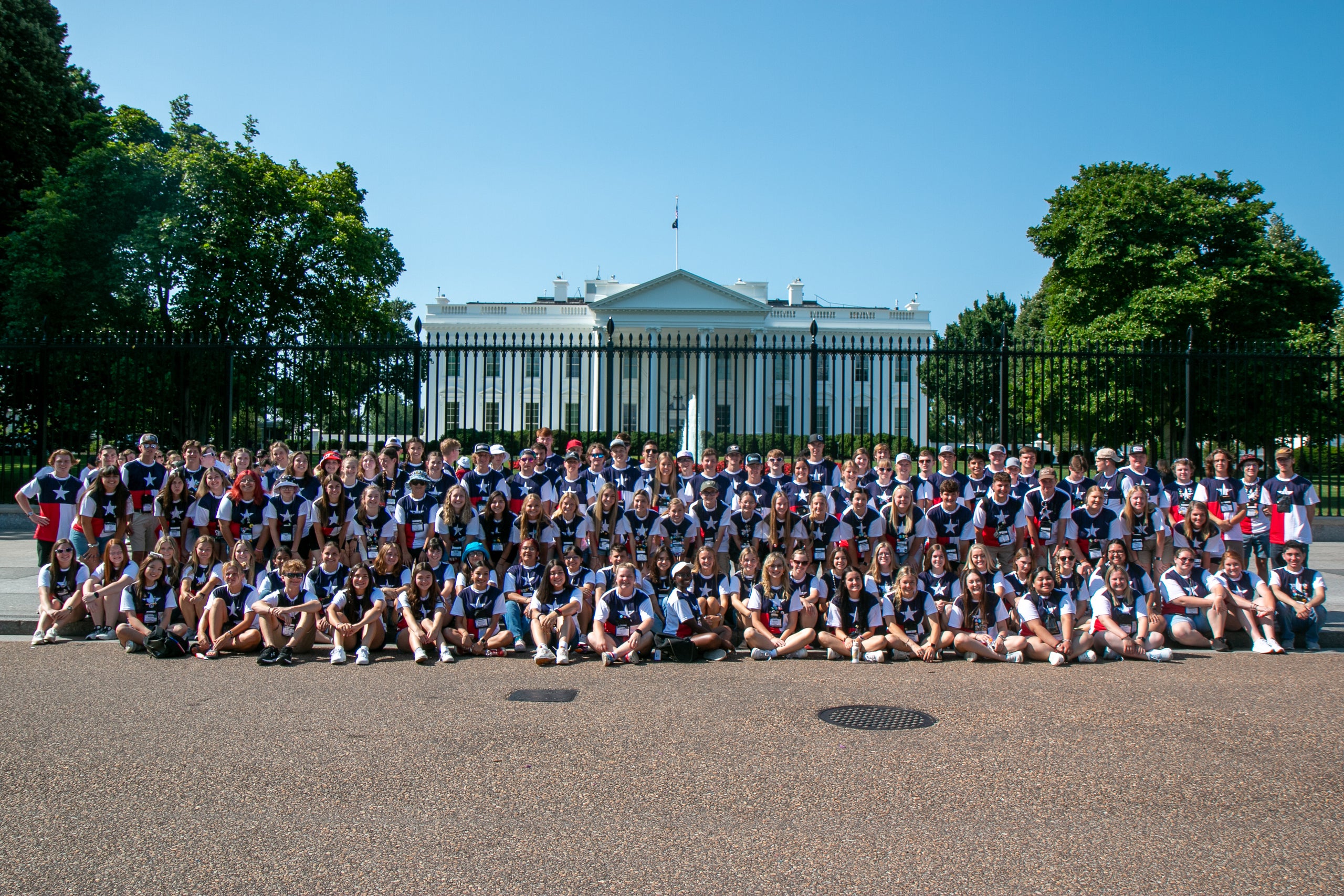 TX delegation at the White House