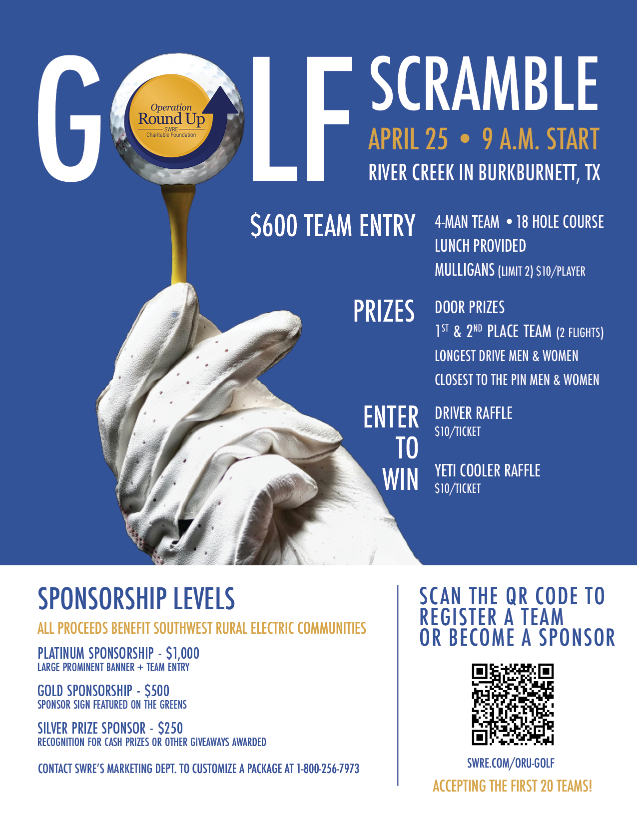 Golf Tournament Details